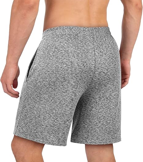 2 Packs Mens Athletic Running Shorts Workout Basketball Shorts