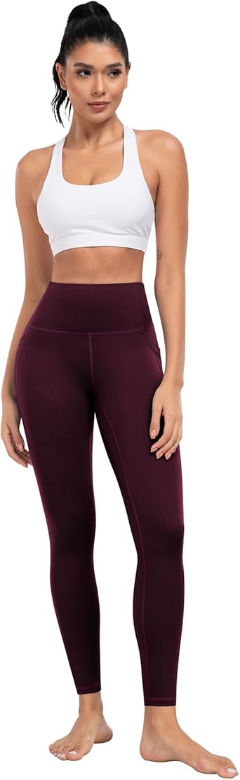 Leggings with Pockets for Women, 7 Packs
