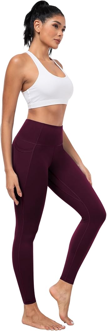 Leggings with Pockets for Women, 7 Packs