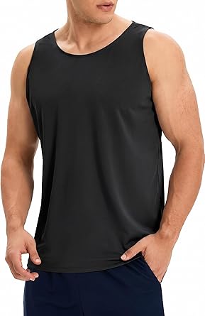 6 Pack Men's Quick Dry Workout Tank Tops
