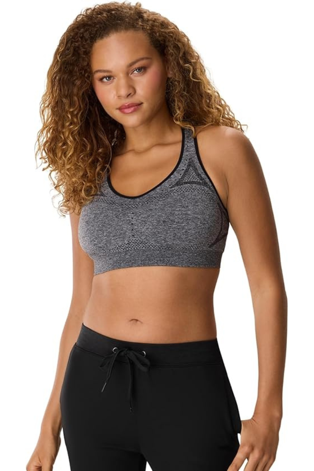 Women's Seamless Racerback Sports Bra