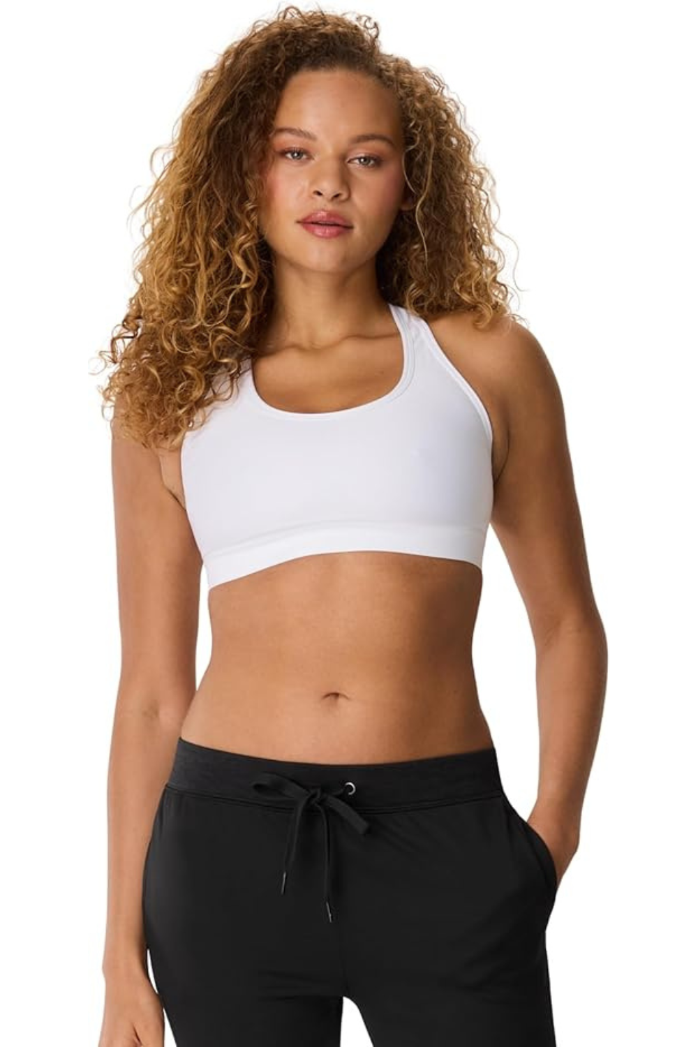 Women's Seamless Racerback Sports Bra