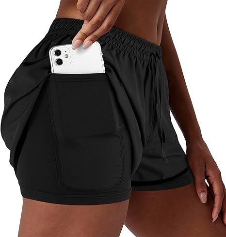 Running Shorts for Gym Yoga Workout