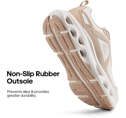 Women's Cushioning Walking Shoes Non Slip Breathable Comfortable Workout Running Tennis