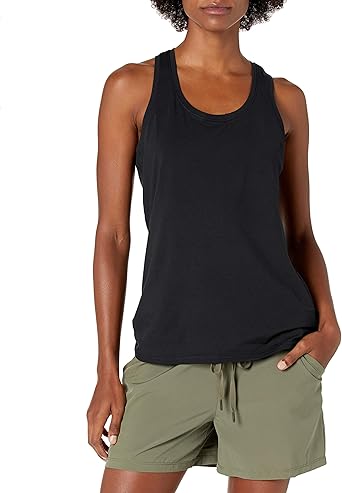 Women's Active Quick Dry Tech Stretch Racerback Scoop Neck Tank Top, Multipacks