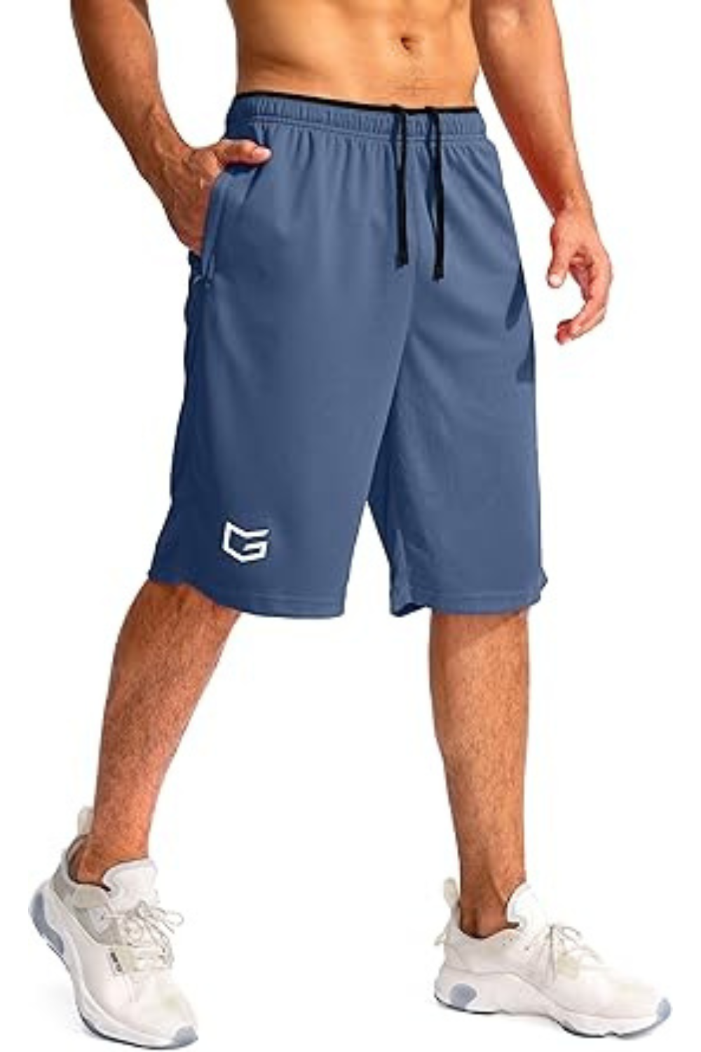 Men's Basketball Shorts with Zipper