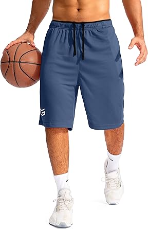 Men's Basketball Shorts with Zipper