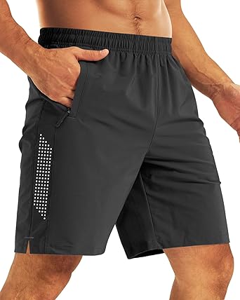 2 Pack Men's Athletic Shorts Quick Dry Lightweight