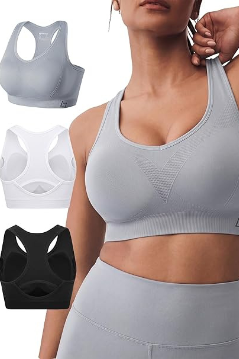 Racerback Sports Bras for Women