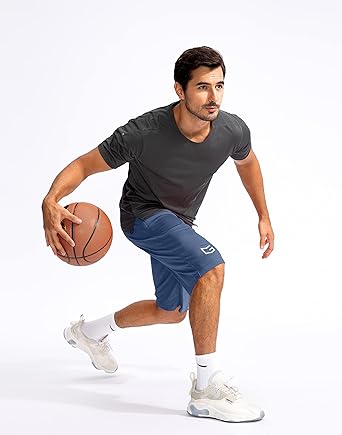 Men's Basketball Shorts with Zipper