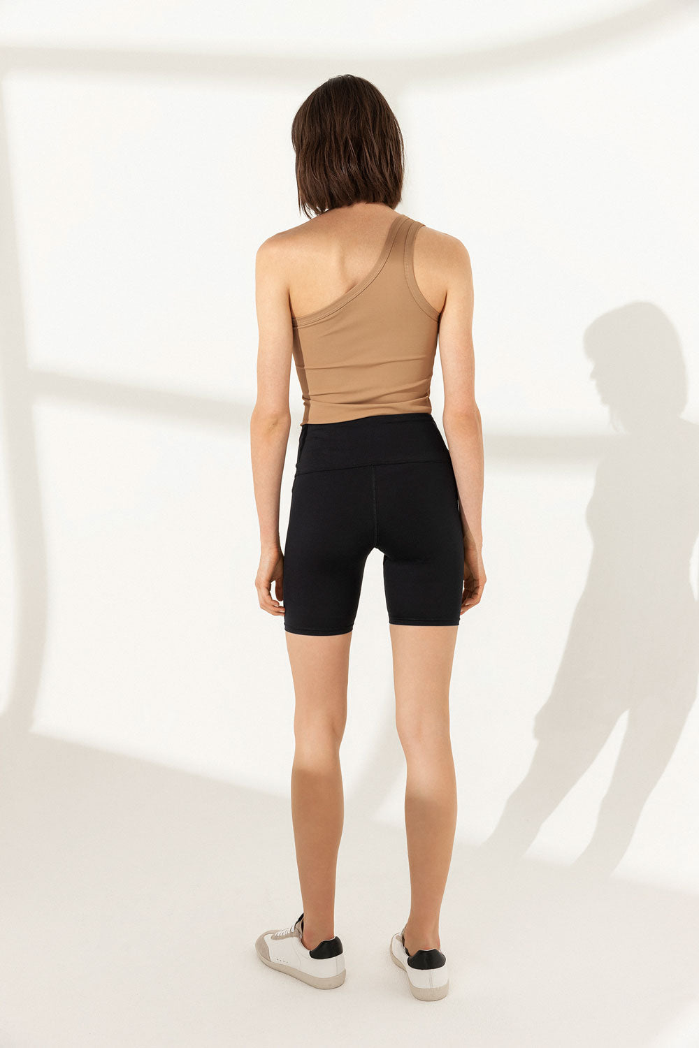 Remy Ribbed One-Shoulder Top